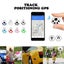 Mini Pet Dog Cat GPS Locator Tracker Tracking Anti-Lost Device Finder Bluetooth Carousel 10