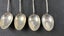 Set of Four 1906 Antique Sterling Silver Fancy Teaspoons - Lot Y795 Carousel 3