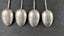 Set of Four 1906 Antique Sterling Silver Fancy Teaspoons - Lot Y795 Carousel 5