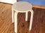 BEUTY OF ART DECA WHITE PAINTED SMALL TABLE Carousel 1