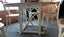 EARLY SETTLERS Oak Round Dining Table + 6 Chair Carousel 6