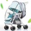 Universal Transparent Stroller Rain Cover Carousel 5