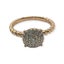 EMMA AND ROE 10CT ROSE GOLD RING WITH 0.50CTS OF DIAMONDS Carousel 1