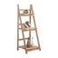 3-Step Foldable Wooden Plant stand Display Shelf (Natural Wood) Carousel 12