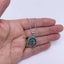 925 Sterling Silver Koru Necklace "Amiria" (Blue) Carousel 3