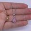 925 Sterling Silver Opal Teardrop Necklace "Laredo" (Coloured) Carousel 3