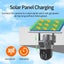 8MP 4K WiFi Solar Camera Outdoor Wireless CCTV Surveillance Camera With Solar... Carousel 3