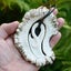 Large Deer Antler Vine and Flower Pendant with Display Stand by Don Campbell Carousel 3