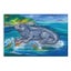 NZ Painting Postcards:Tuatara Carousel 1