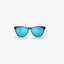 RRP $298.00 BRAND NEW Oakley Frogskins Sunglasses - Crystal Black Frame w PRI... Carousel 2