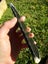 Pounamu greenstone carving slab dark patterend and translucent Carousel 10
