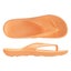 Aussie Soles Starfish 2.0 Medium Arch Thongs - Peach Carousel 1