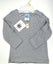 Mobi Minors Charcoal Stripe L/Sleeve Rib Top 3-6Months #27 (B10 Shelf) Carousel 1