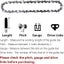 16 Inch Chainsaw Chain 59 Drive Links, 3/8" Pitch Carousel 4