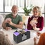 Automatic Card Shuffler,4 Decks,Battery Operated Electric UNO Poker Shuffler,Pla Carousel 6