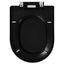 Soft-close Toilet Seat with Quick-release Design Black Oapbxx Carousel 5