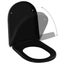 Soft-close Toilet Seat with Quick-release Design Black Oapbxx Carousel 9