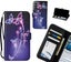 Galaxy S21 case leather wallet case printed ID Carousel 1