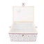 fabric sewing basket Fabric Sewing Basket Large Capacity Magnetic Button Closure Carousel 3