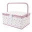 fabric sewing basket Fabric Sewing Basket Large Capacity Magnetic Button Closure Carousel 7