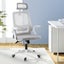 Ergonomic Office Chair Computer Desk Chairs Headrest Adjustable Grey Carousel 7