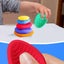 sensory stone toy silicone worry stone stress relief sensory stone 6pcs Sensory Carousel 3
