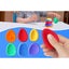 sensory stone toy silicone worry stone stress relief sensory stone 6pcs Sensory Carousel 4