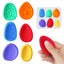 sensory stone toy silicone worry stone stress relief sensory stone 6pcs Sensory Carousel 5