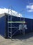 4.3m scaffolding tower narrow 700mm with feet Carousel 7