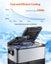 New Portable Car Refrigerator Freezer Compressor 35L Dual Zone for Car Home Carousel 3