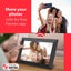 Elsoung Black 16Gb Storage 10 Inch Wifi Digital Photo Frame | Hd Display + Remot Carousel 4
