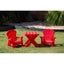 Hacienda Kids Durable Table And Two Child Sized Chairs Set Red Kids Play Table & Carousel 3