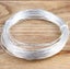 1M 99.99% Pure Silver Round Wire Dead Soft Craft & Jewellery Wire 18ga - 40ga Carousel 1