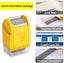 2pcs Confidential Privacy ID Data Guard Personal Information Protection Stamp... Carousel 12