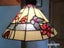 1 Tiffany leadlight table lamp red butterlies 30x46cm Carousel 3
