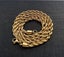 (18K Gold Filled) Link Chain Steel Necklace 6mm NST10TY-5 Carousel 4