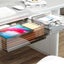 Storage Box White Large Drawer Type Under Desk Punch Free Self Stick Desktop Org Carousel 3