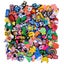 Mixed 100Pcs Random Cartoon Cute PVC Shoes Charms Decor For Croc Carousel 3
