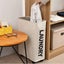 Foldable Laundry Bag with Wheels, 39x18.5x58CM Clothes Washing Basket-Dark Grey Carousel 6