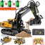 4WD Remote Control Excavator Toy Radio Controlled RC Dump Truck Vehicle Crawl... Carousel 2