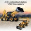 DOUBLE E E589 RC Backhoe Loader 1:20 Excavator Remote Control Car Engineering... Carousel 5