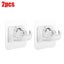 2PCS Nail Free Adjustable Curtain Rod Clip Self Adhesive Curtain Holder Hook FC Carousel 4