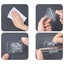 2PCS Nail Free Adjustable Curtain Rod Clip Self Adhesive Curtain Holder Hook FC Carousel 6