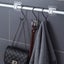 2PCS Nail Free Adjustable Curtain Rod Clip Self Adhesive Curtain Holder Hook FC Carousel 7