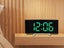 LED Digital Clock Bedside Table Alarm Clock Temperature Green Time Display Decor Carousel 4