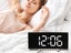 LED Digital Clock Bedside Table Alarm Clock Temperature Light Time Display Decor Carousel 3