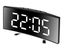 LED Digital Clock Bedside Table Alarm Clock Temperature Light Time Display Decor Carousel 7