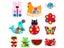 DIY Fabric Material Package 1 Set Kid Toy Forest Animal Theme Handmade Felt Carousel 4