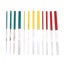 file set grinding file 12Pcs Flat File Excellent Performance Comfortable Handle Carousel 5