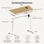 FlexiSpot E2 Essential Standing Desk - 1400x800x25mm - Honey Oak Colour Carousel 3